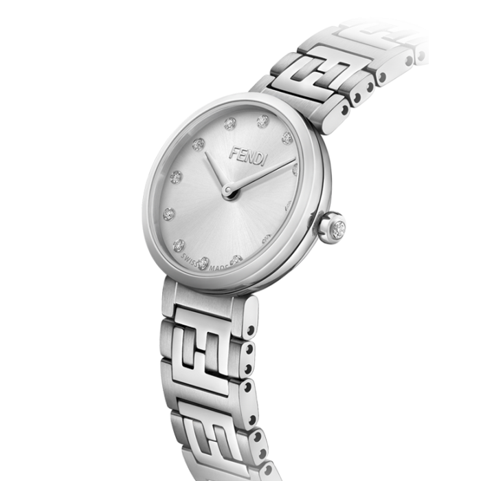 Fendi Silver Secret Watch