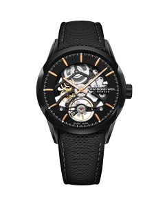 Skeleton Black Dial Swiss Watch