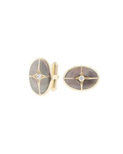 BLACK MOP CUFF LINKS | KABANA