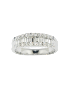 CHANNEL SET DIAMOND RING | DIAMOND JEWELRY