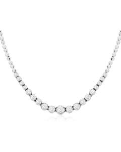 TENNIS DIAMOND NECKLACE | DIAMOND JEWELRY