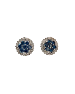 BLUE DIAMONDS EARRING | TRUE LOVE